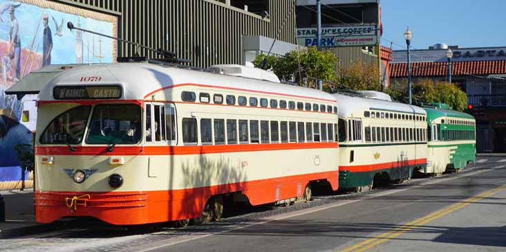 MUNI PCC car 1079 Detroit Street Railway